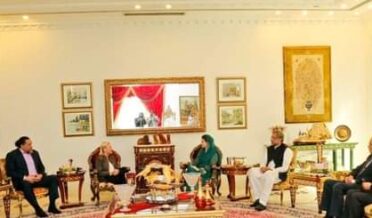 Pakistan Muslim League-Nawaz (PML-N) Vice President Maryam Nawaz Sharif called on Angela Egler, US Secretary of State for Pakistan.