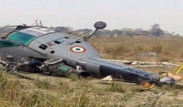 Another Air Force helicopter crashed in India