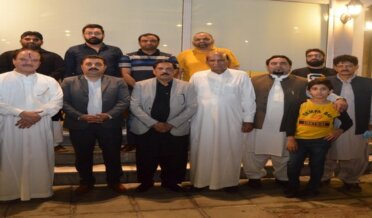 Pakistan Muslim League-N Jeddah hosted a special dinner in honor of President Youth Wing Saudi Arabia Raja Yaqub