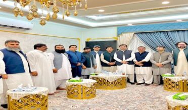 Pakistan Tehreek-e-Insaf (PTI) Makkah Mukarrama hosted a farewell dinner in honor of Consul Welfare Pakistan Consulate Jeddah Majid Hussain Memon on the completion of his three-year tenure.