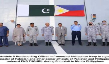 Pakistan Navy ship Tughral visits Philippines