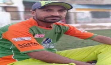 Club cricketer Jandad Khan died of a heart attack during a cricket match