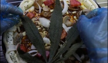 A Thai company has recently introduced a new pizza with some cannabis leaves on it which can be eaten with pizza.