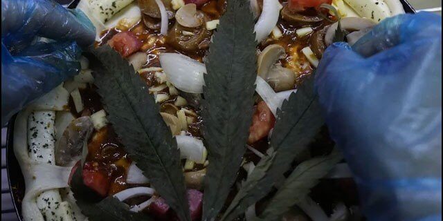 A Thai company has recently introduced a new pizza with some cannabis leaves on it which can be eaten with pizza.