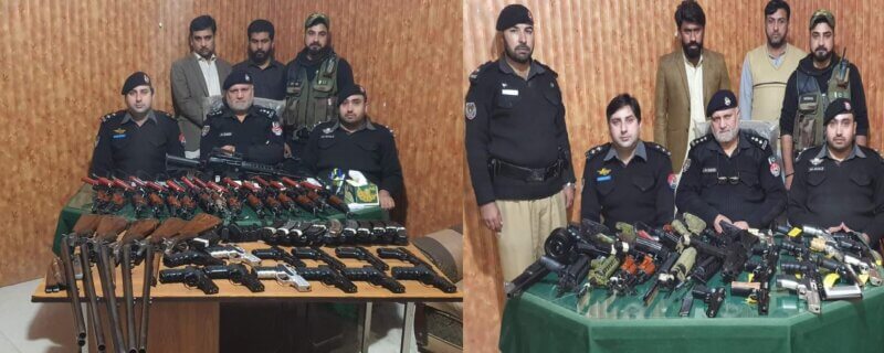 Important operations of Peshawar police