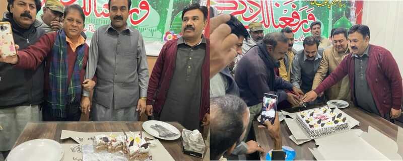 Chief Officer Asad Abbas VI, Yousuf Gul, Mian Usman, Rana Ehsan and members of the Christian community participated in the Christmas celebrations.