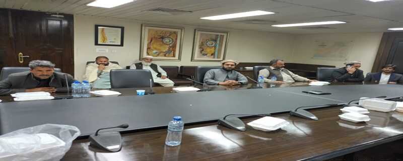 Meeting of Taj Muhammad Khan