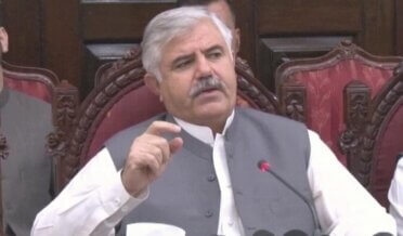 Khyber Pakhtunkhwa Chief Minister Mehmood Khan