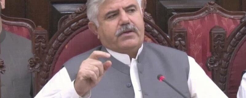 Khyber Pakhtunkhwa Chief Minister Mehmood Khan