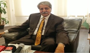 Pakistani Minister for Trade and Investment Syed Naveed Qamar arrived in Germany