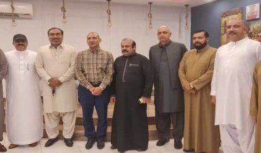 the chairman of the Muslim League Q Saudi Chaudhry Azhar Waraich organized a special dinner