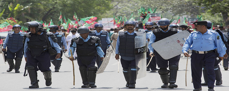 چیئر مین پی ٹی آئی اور سابق وزیراعظم عمران خان کی دھمکیوں کے بعد اسلام آباد پولیس نے بھی بڑا اعلان