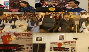 event was organized regarding Exploitation of Kashmir Day organized by Embassy of Pakistan Riyadh