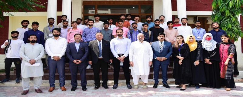 seminar was organized in Leeds University of Lahore to inform the students about the Department of Placement Bureau