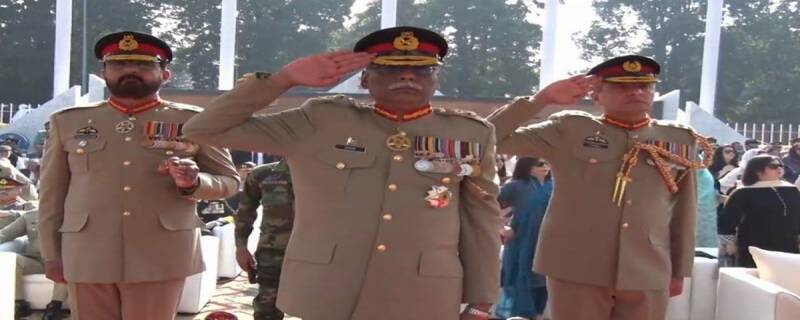 General Sahir Shamshad Mirza took charge of the Chairman Joint Chiefs