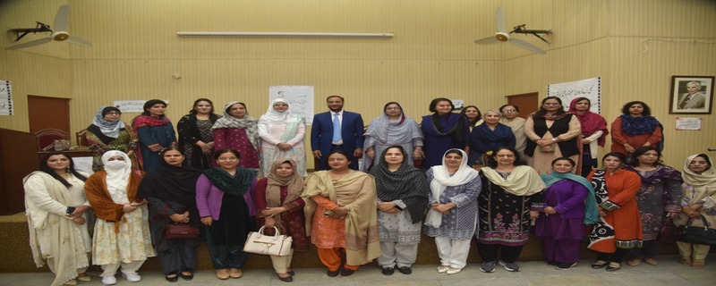 special lecture on the subject of Iqbaliyat was organized on the platform of Knowledge and Skills Foundation in Government Graduate College for Women, Model Town, Lahore.