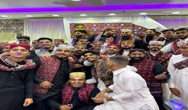 Sindhi Community based in Diyar Gheer celebrated Sindhi Culture Ajrak, Topi Day in Madinah Munawara