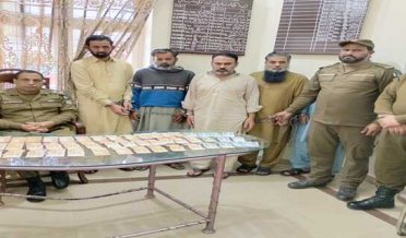 Kotli Loharan Sialkot Police conducted a major operation against those who committed robbery