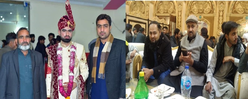 dignified and memorable ceremony of "Dawat Walima" of Hussain Qadri, "BE LOVED SON" of Muhammad Islam Qadri