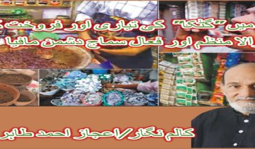 organized and active anti-social mafia engaged in the manufacture and sale of "Gatka" in Karachi