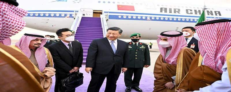 Chinese President Xi Jinping has arrived in Riyadh