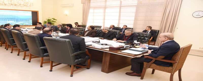 Prime Minister Shahbaz Sharif presided over a high-level