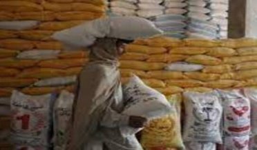 price of a 20 kg bag of flour in the country has reached 2400 rupees