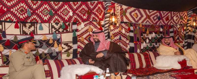 سعودی ولی عہد شہزادہ محمد بن سلمان سے آرمی چیف جنرل سید عاصم منیر کی ملاقات