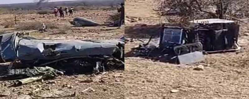 Two Indian Air Force fighter jets have crashed