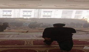 explosion in the mosque of police lines