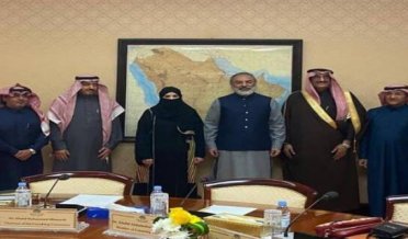 delegation of Pak-Saudi Friendship Committee met with Ambassador of Pakistan Amir Khurram