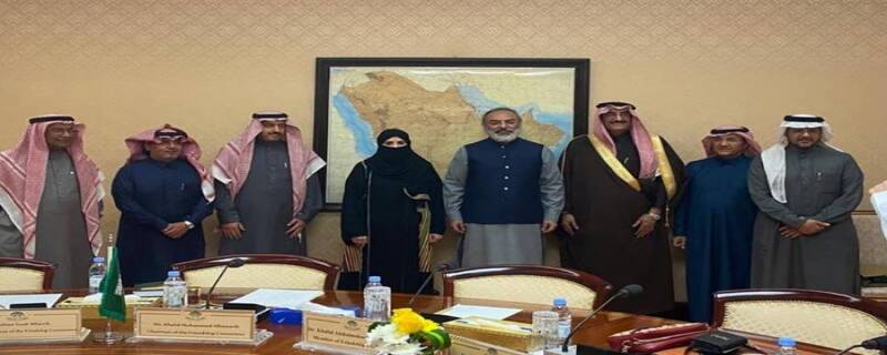 delegation of Pak-Saudi Friendship Committee met with Ambassador of Pakistan Amir Khurram