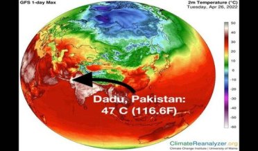 Heat across Sindh