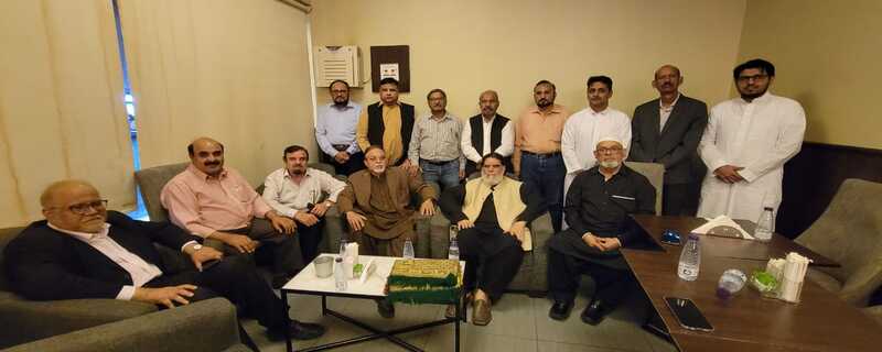 Condolence seat for Malik Shams Altaf under Pakistan Repatriation Council