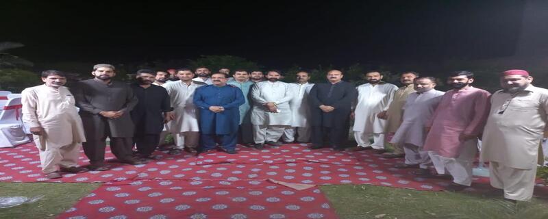 Iftar dinner was organized by Muhammad Sulaiman, a social and business personality of Wazirabad