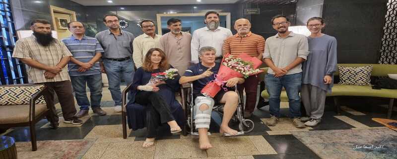 Brazilian couple's tribute to the hospitality of Lahoreis