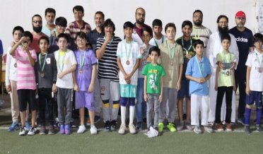 beautiful football festival under "Bizm Shaheen"