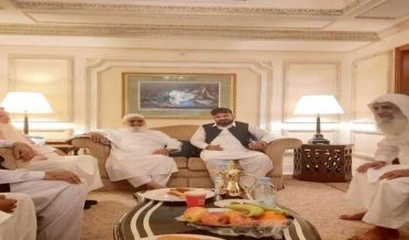 Maulana Fazlur Rehman and Mufti Abrar