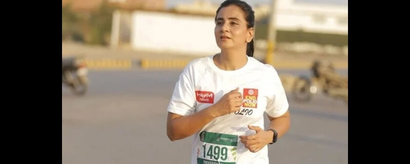 National athlete Mona Khan,